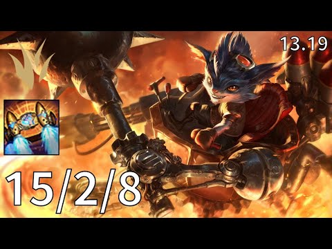 Rumble Jungle vs Diana - EUW Master | Patch 13.19