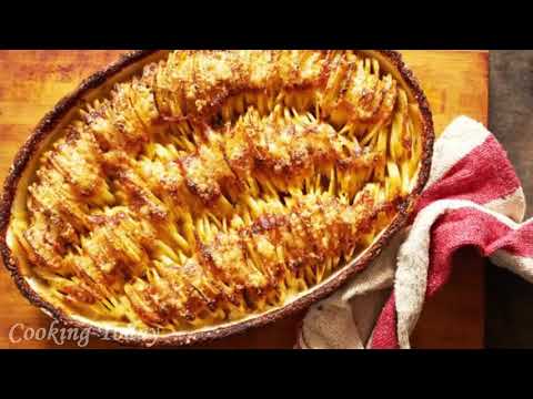 Cooking Today | Cheesy Hasselback Potato Gratin - Cooking instructions