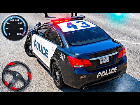 Us Police Chase Simulator 3D - City High Speed Car Driving Android Gameplay 
