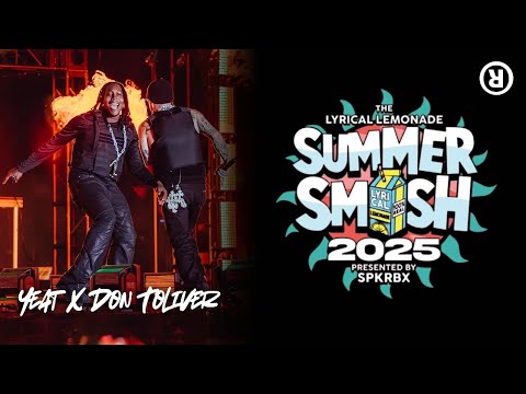 Yeat x Don Toliver @ SUMMER SMASH 2025 (FULL SET)