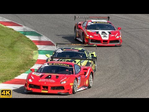 FERRARI 488 CHALLENGE | FINALI MONDIALI MUGELLO 2019 4K