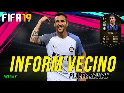FIFA 19 IF VECINO REVIEW | FUT 19 INFORM VECINO 83 REVIEW w/ DETAILED PERFORMANCE STATS