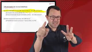 Recursos no processo do trabalho - OAB - Parte 1 - Professor Bruno Klippel