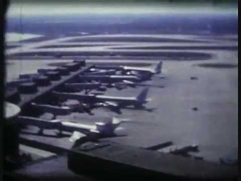 Chicago O'Hare Airport Views from Control Tower 1971 w/Playboy DC-9 Appearance