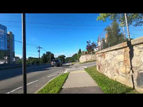Cycling in Worcester Ma. Plantation st. Part 2/2