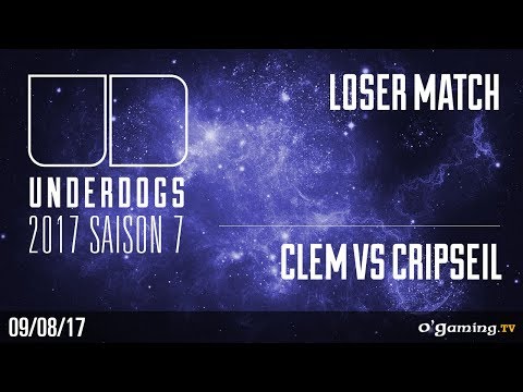 Cripseil vs Clem - Underdogs S7 - Starcraft 2 - GROUPE B - Loser Match