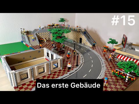 Bau meiner Lego Stadt - Teil 15 - Eine Stadt entsteht. Das erste Gebäude