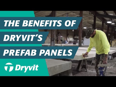 The Benefits of Dryvit's Prefabricated CI Panels