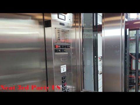 [EL] Scenic 1999 US Soft Touch Hydraulic Elevators at Trolley Stop Parking Garage (Gatlinburg, TN)