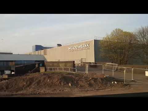 Meadowbank Stadium Edinburgh Demolished