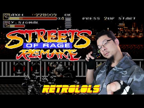 RetroLOLs - Streets of Rage Remake (Axel longplay)