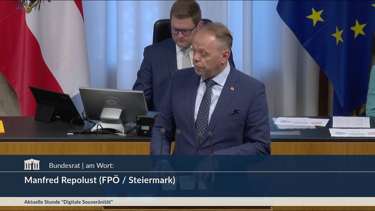 Manfred Repolust - Digitale Souveränität, Schlüssel zur Wettbewerbsfähigkeit - 3.6.2026