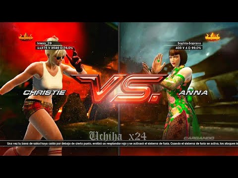L7 169_3 Christie (lewaa_29) vs Anna W (Sophia-Soprano) - Tekken 6 ( Uchiha x24 ) Online 29