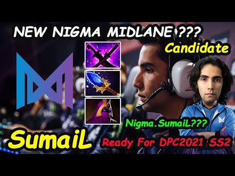 New Nigma MIDLANE Candidate  Nigma.SumaiL ??? Ember Spirit Ready For DPC2021 Season2 Dota 2 Gameplay