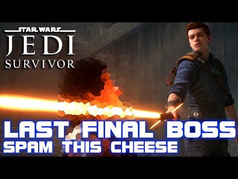 Star Wars Jedi Survivor - How To Beat The Last Final Boss Bode (Spam Cheese Guide)