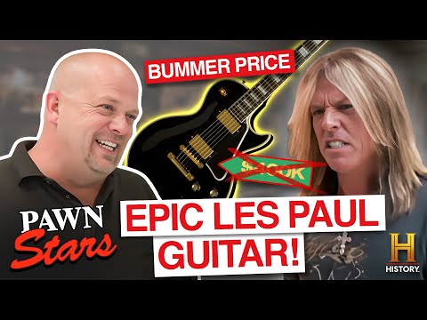 BUMMER PRICE for EPIC Les Paul Guitar (Season 1) | Pawn Stars