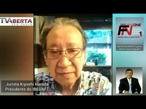 Entrevista com Kiyoshi Harada Presidente do IBEDAFT para o jornalista Walter Ciglioni
