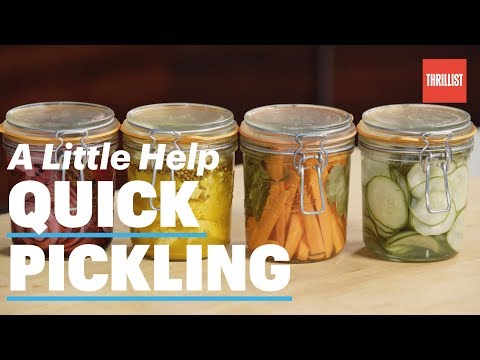 How to Make Quick Pickled Vegetables the Right Way || A Little Help: Quick Pickling