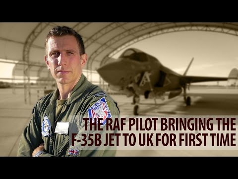 Meet the British pilot bringing the F-35B to the UK for the first time
