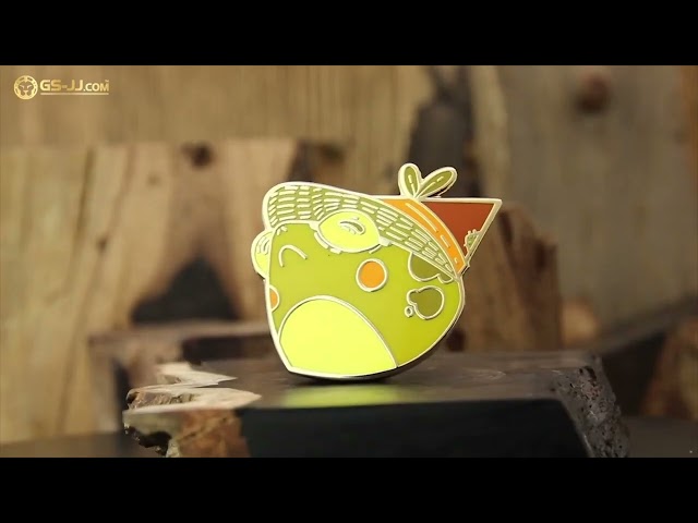 hard enamel pins video