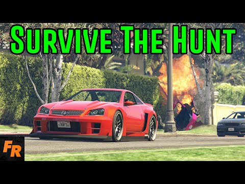 Gta 5 Challenge - Survive The Hunt #47 - Exploding Some Prii