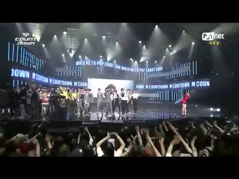 140605 INFINITE Win No.1 with 'Last Romeo' on Mcountdown