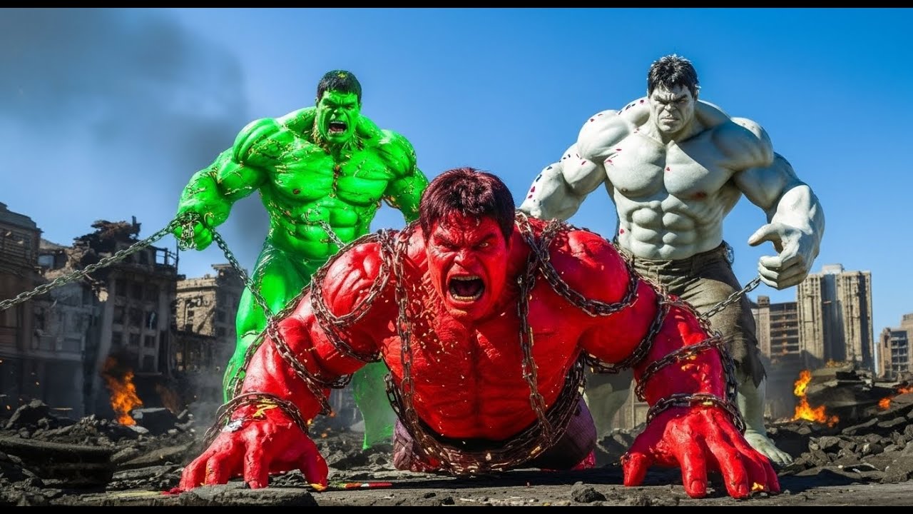 RED HULK vs SILVER HULK — WONDER WOMAN’S SAVE That Shook The World!
