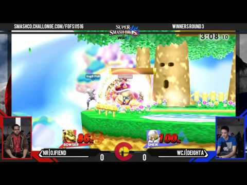 FGF27 - NR|OJFiend (Bowser, Zelda) Vs. WCJ|Deighta (Sheik) - WR3