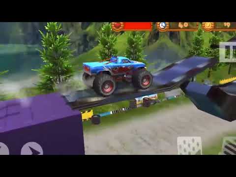 Monster Truck Tricky Stunt Race Video
