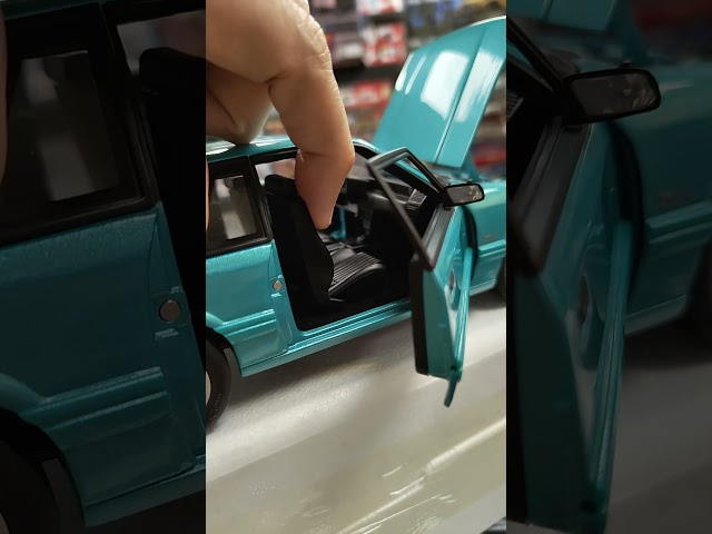 RARE Ford Mustang LX 5.0 1993 Calypso Green with Black Interior 1:18 ACME Exclusive 19004 LIMITED 630 PCS