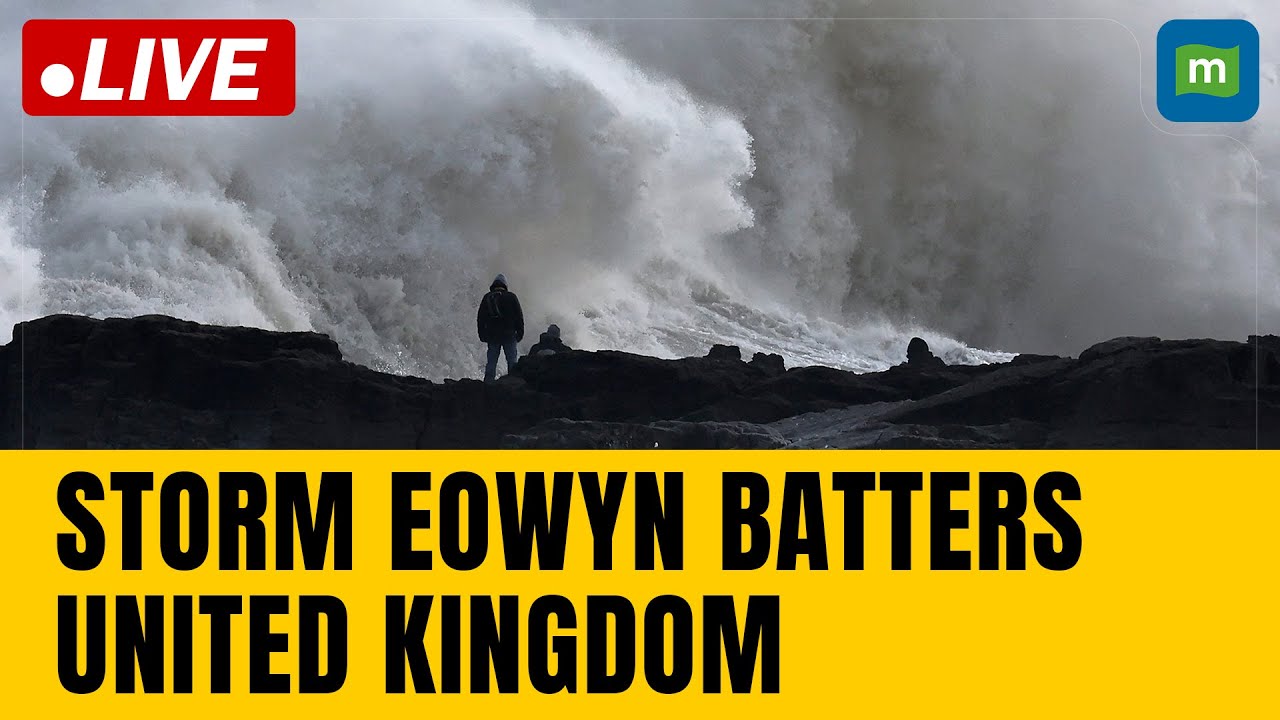 Live: Storm Eowyn | 100,000 without power in N. Ireland amid hurricane-force winds | N18G