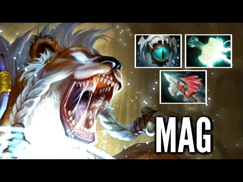 Lone Druid Carry Mid Skadi and Mjollnir by Mag 7k MMR Gameplay 7.00 Dota 2