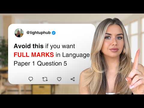 Language Paper 1 Question 5: How To Get 40/40