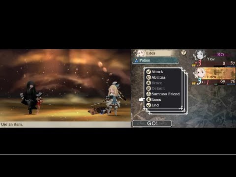 [Bravely Second] Bella - Hard - Solo Edea