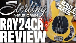 Video thumbnail for Sterling by Music Man Ray24CA "Classic"- Is this worthy of the "Classic" name?- LowEndLobster Review by LowEndLobster