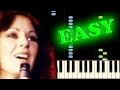 ABBA MAMMA MIA Easy Piano Tutorial