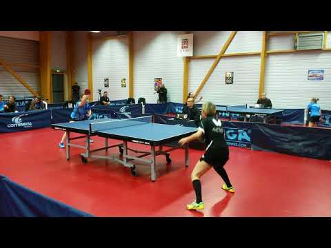 TENNIS DE TABLE (Nat.3 Fém.) A.T.T. Le Havre/St-Jouin 8 - 5 Amo Mer T.T.