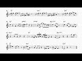 Ben Webster - "Autumn Leaves" Tenor Sax Transcription (plus Eb transposition)