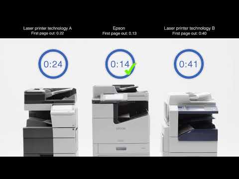 WorkForce Enterprise WF-C20590: Duplex Printing Speed Comparison 