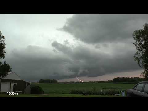 Minnesota Morning Shelf Cloud - July 23, 2022