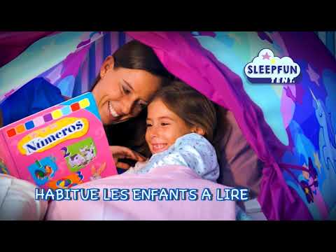 Tente de lit avec lampe LED pour enfants, modèle Licorne ou Galaxie - Second Medium
