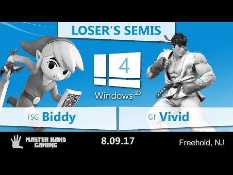 Windows SB 4 - TSG | Biddy (Toon Link) vs. GT | Vivid (Ryu) - Loser's Semifinals