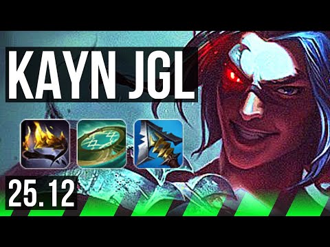 KAYN vs AMUMU (JGL) | 48k DMG, Legendary | NA Master | 25.12
