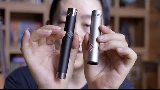 Video thumbnail for Which microphone sounds better? Neumann KM184 vs Telefunken M60 纽曼,德律风根 小震膜话筒 by Fly Music