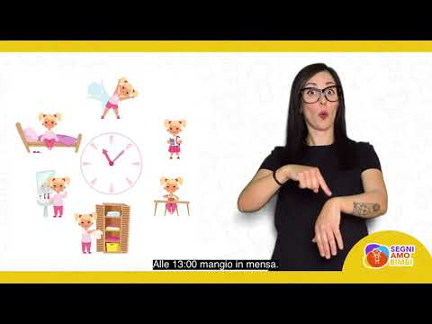 Corso LIS (Lingua dei Segni Italiana) per bambini - [LEZIONE N 12 - L'ORA]