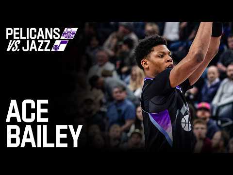 ACE BAILEY goes for 23 vs PELS 🚨 | UTAH JAZZ