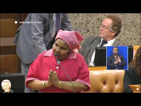VERY FUNNY - EFF MP Khahula Fooled Parliament Chair With Rule 56