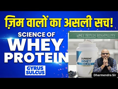 Whey Protein Science Explained #dharmendrasir #education #wheyprotein #gym #science #fitness #upsc 