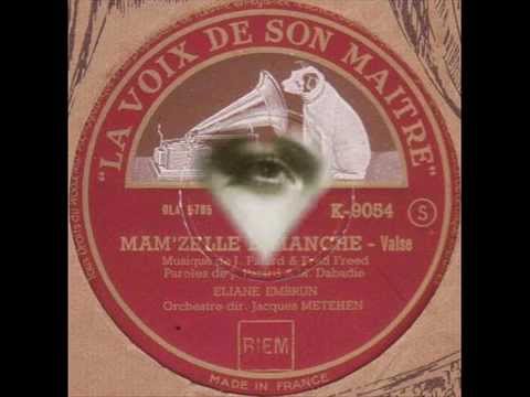 Eliane Embrun " Mam'zelle Dimanche " 1950