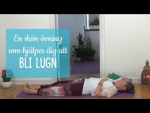 En enkel övning som lugnar och får dig att landa i kroppen